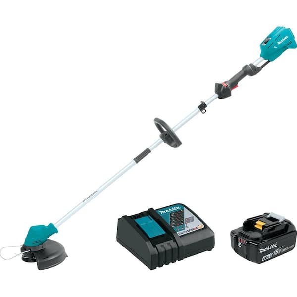 Makita 18V LXT Lithium-Ion Brushless Cordless String Trimmer Kit with battery 4.0Ah and Charger