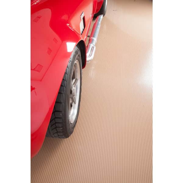 BLT G-Floor Levant Roll-Out Garage Flooring 8.6' x 22' - Midnight Black,  Sandstone Tan or Slate Grey - Made in the USA