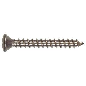 25-Pack The Hillman Group 4438 8 x 3/4-Inch Pan Phillips Sheet Metal Screw Stainless with Painted Head 