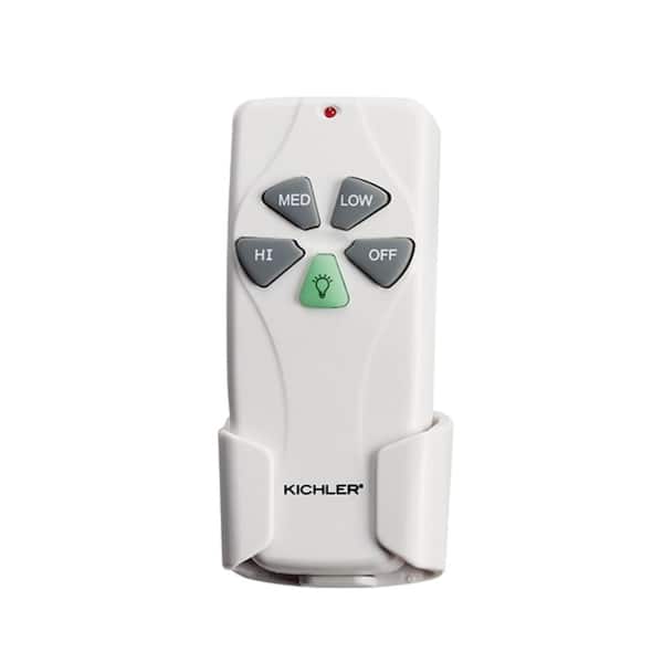 Independence 3-Speed Fan Remote Control in White Independence 3-Speed Fan Remote Control in White