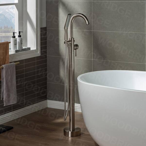 Votamuta Floor Mount Tub Filler Freestanding Bathtub Faucet Oil Rubbed deals Bronze