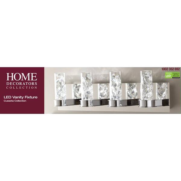 home decorators led vanity fixture cusseta collection