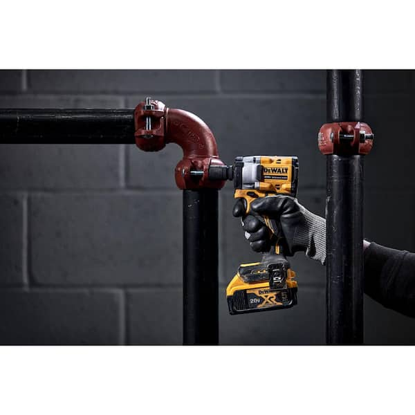 DEWALT ATOMIC 20V MAX Lithium-Ion Cordless Brushless 1/2 in. Impact Wrench  with Detent Pin Anvil (Tool Only) DCF922B - The Home Depot