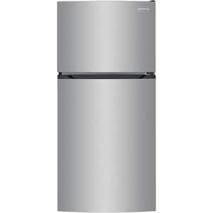 13.9 cu. ft. Top Freezer Refrigerator in Brushed Steel, ENERGY STAR