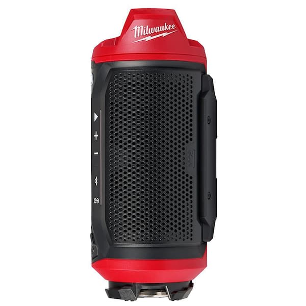 M12 12-Volt Lithium-Ion Cordless Bluetooth Jobsite Speaker with PACKOUT Compatibility