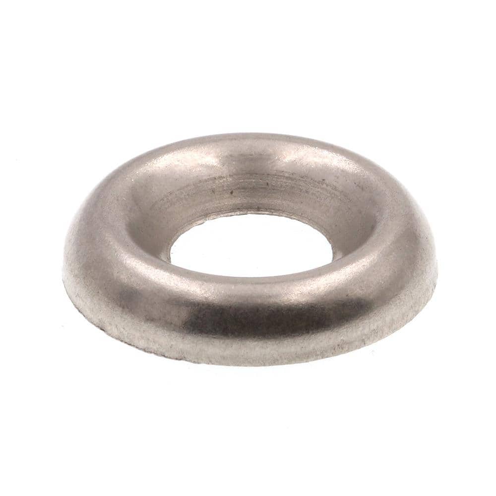 Nickel Plated Steel Countersunk Prime-Line 9083711 Finishing Washers 50-Pack #8 