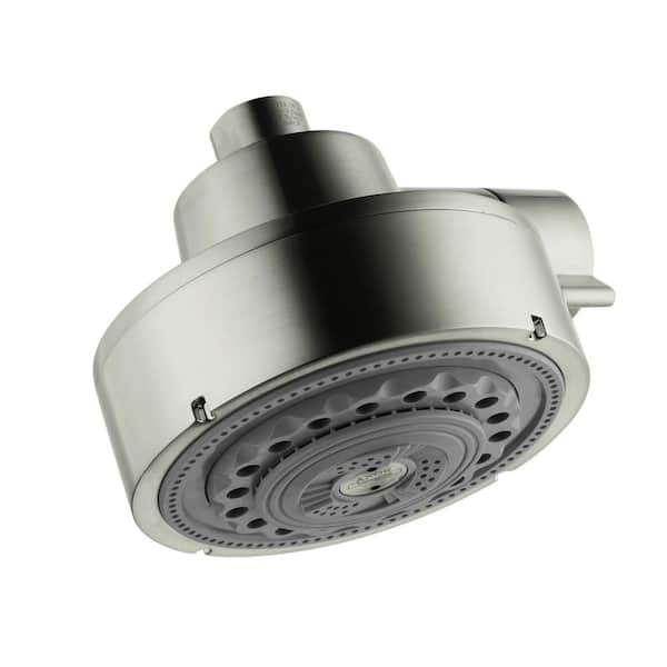 Hansgrohe Axor Citterio 3-Spray 4-5/8 in. Showerhead in Brushed Nickel