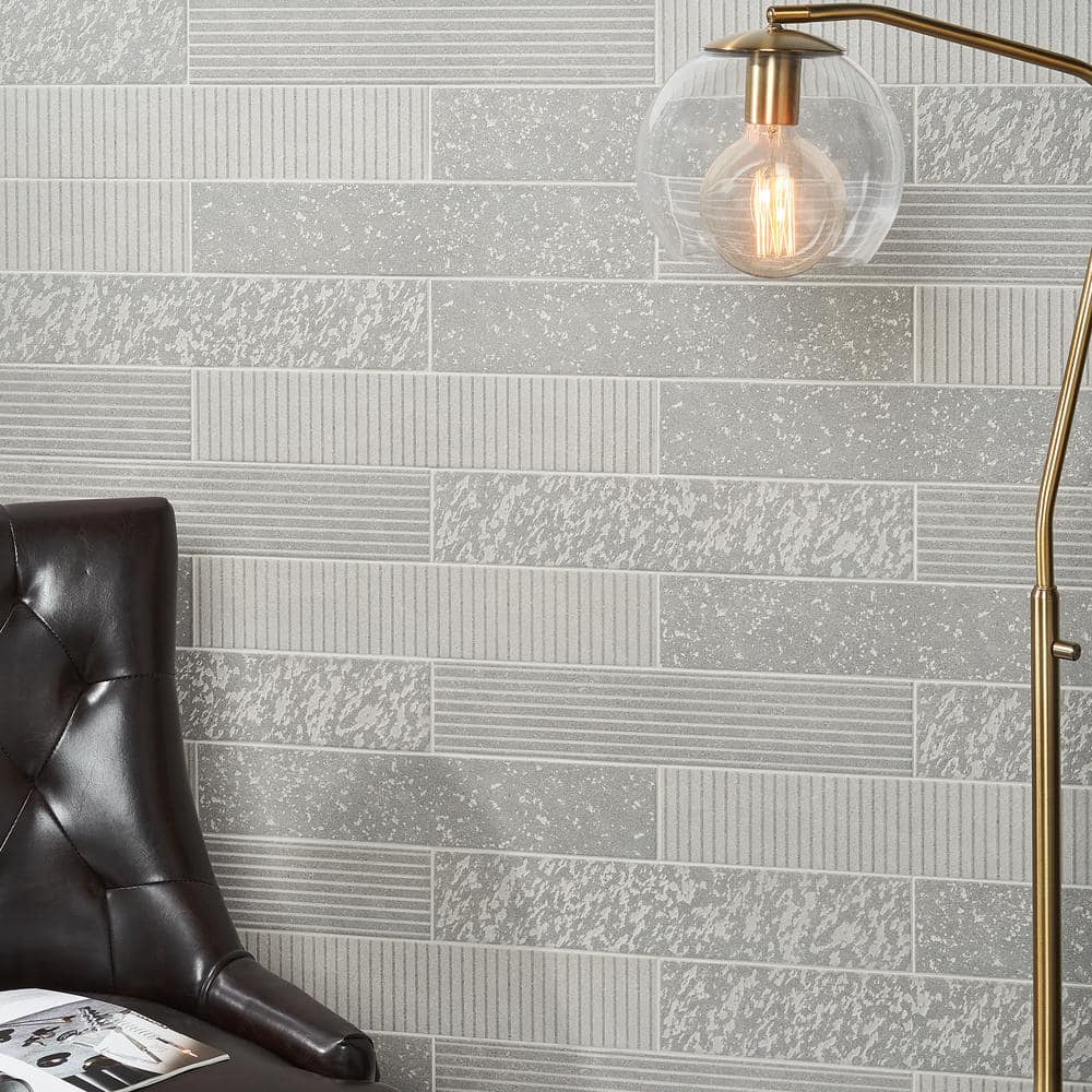 Lannister Matte Gray Porcelain Rectangular Subway Tile