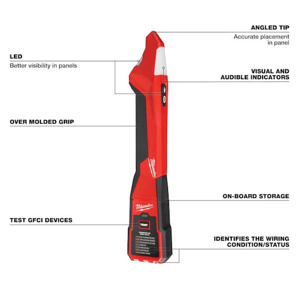 Milwaukee Digitial Circuit Breaker Finder with Non-Contact Voltage