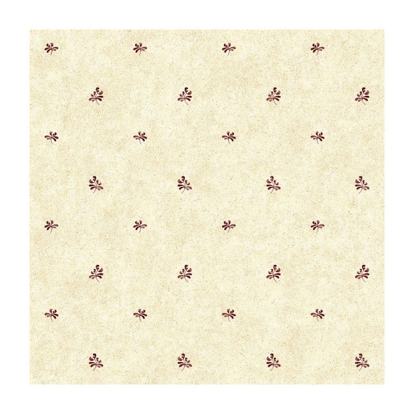 York Wallcoverings Best of Country Pottery Geometric Spot Wallpaper