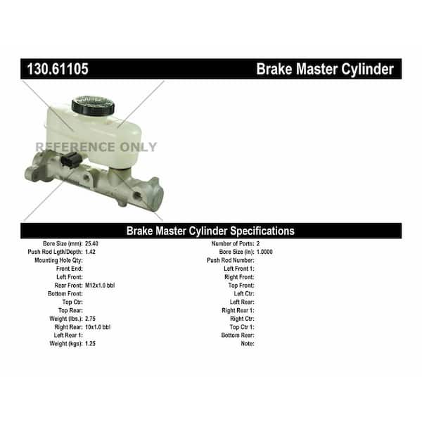 Centric Parts Brake Master Cylinder 2004 Ford Mustang