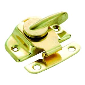 Details about   Slide-Co 171117 Brass Plated Window Hardware FREE SHIPPING Sash Lock 