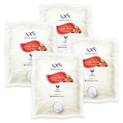 Liquid Hand Soap, Juicy Sweet Grapefruit, 33.8 oz. Cartridge for R-Series Dispenser, 4-Pack
