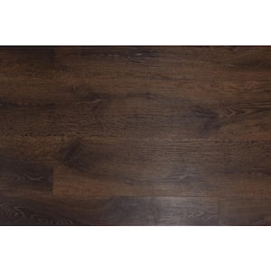 Romulus Deep Espresso 20 MIL x 9 in. W x 60 in. L Click Lock Waterproof Luxury Vinyl Plank Flooring (30.1 sqft/case)