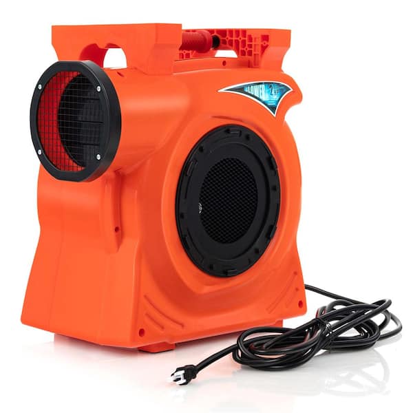 Costway 2 HP/1500-Watt Air Blower Commercial Inflatable Bounce House Blower for Water Slide