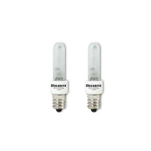 KX-2000 60-Watt T3 Krypton/Xenon Light Bulb with Candelabra Screw (E12) Base, Frost, 2700K (2-Pack)