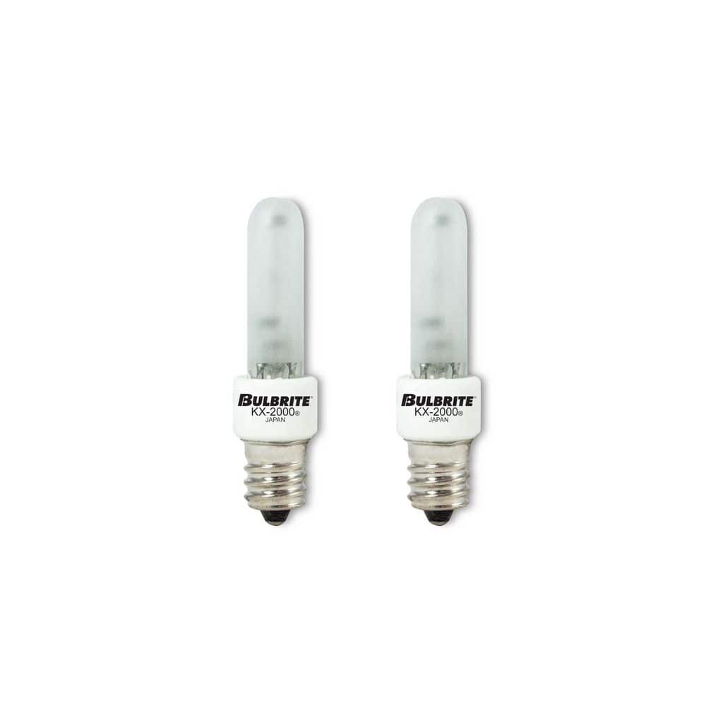 KX-2000 60-Watt T3 Krypton/Xenon Light Bulb with Candelabra Screw (E12) Bas