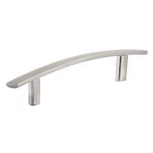 Lytton Collection 5 1/16 in. (128 mm) Brushed Nickel Modern Cabinet Arch Pull
