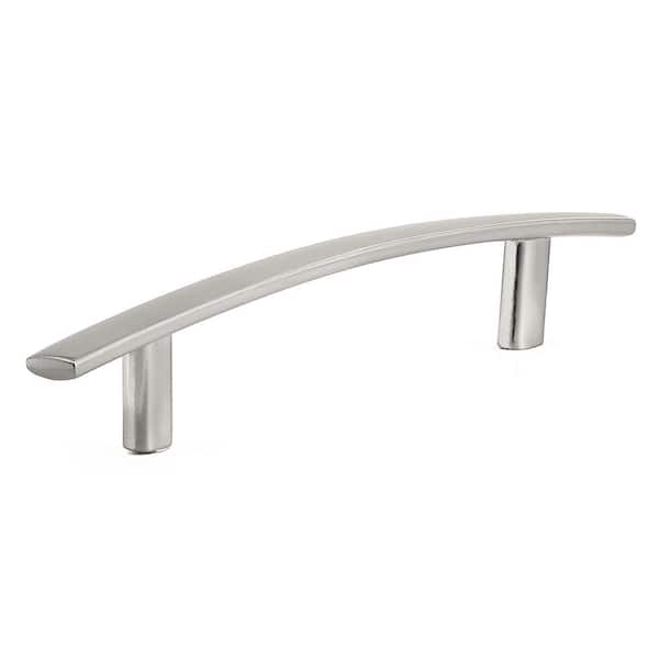 Richelieu Hardware Lytton Collection 5 1/16 in. (128 mm) Brushed Nickel Modern Cabinet Arch Pull