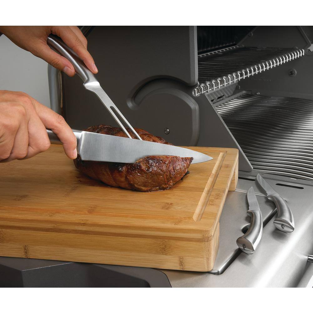 PRO Cutting Board with Stainless Steel Bowls - thumbnail 5
