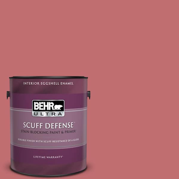 BEHR ULTRA 1 gal. Home Decorators Collection #HDC-SP14-8 Art House Pink Extra Durable Eggshell Enamel Interior Paint & Primer