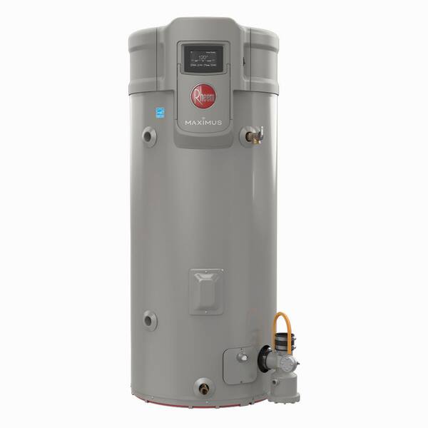 Rheem Maximus Super High Efficiency 50 gal. Tall 12-Year 100,000 BTU Liquid  Propane Tank Water Heater XP50T12UHC100U0 - The Home Depot