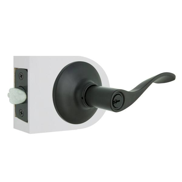 Reviews for Defiant Zacoti Matte Black Keyed Entry Door Handle