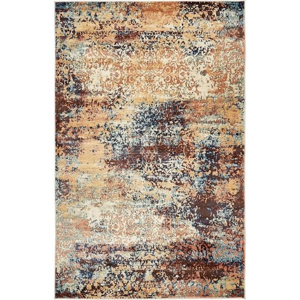 Mystic Seine Peach 5' 0 x 8' 0 Area Rug