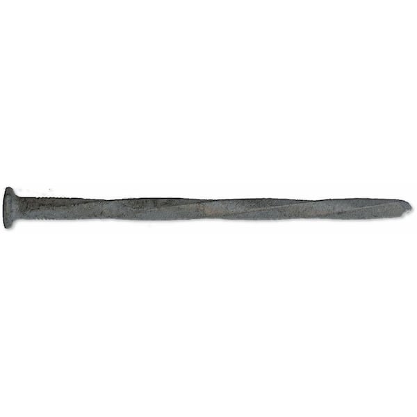 HUTTIG-GRIP 60D (5 in.) Hot Galvanized Spiral Shank Timber Tie Nail 30 lbs. Bucket