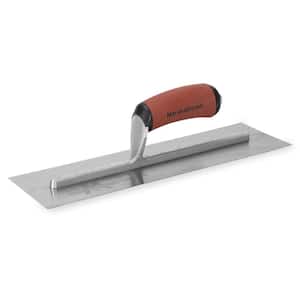 14 in. x 4 in. Finishing Trowel - Curved Durasoft Handle