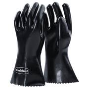Charcoal Grill in Black with Offset Smoker with High Heat-Resistant BBQ Gloves