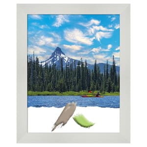 Size 22 in. x 28 in. Mosaic White Picture Frame Opening