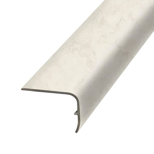 PERFORMANCE ACCESSORIES Harp 1.32 in. Thick x 1.88 in. Wide x 78.7 in. Length Vinyl Stair Nose Molding