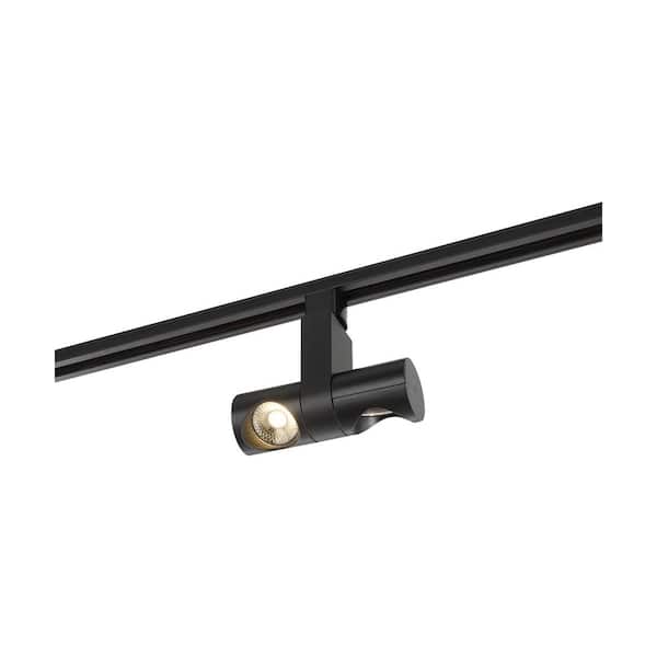 Black Integrated LED Linear Track Round Back Head 24° Beam Angle
