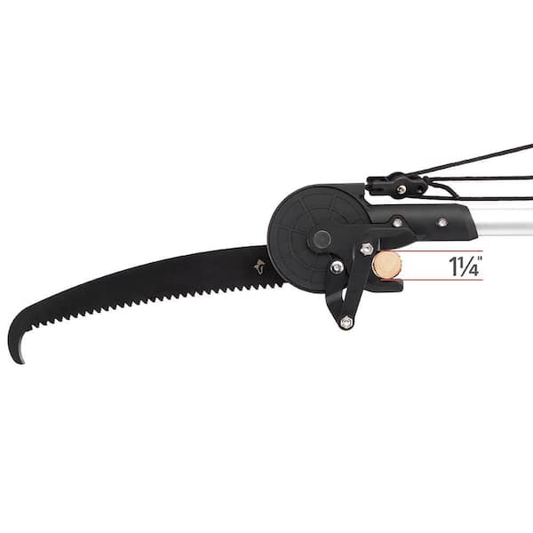 Husky 15 in. Steel Blade with 16-ft Telescopic Tree Pruner Husky-18 ...