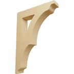 1-3/4 in. x 12 in. x 8-1/2 in. Alder Large Avila Bracket