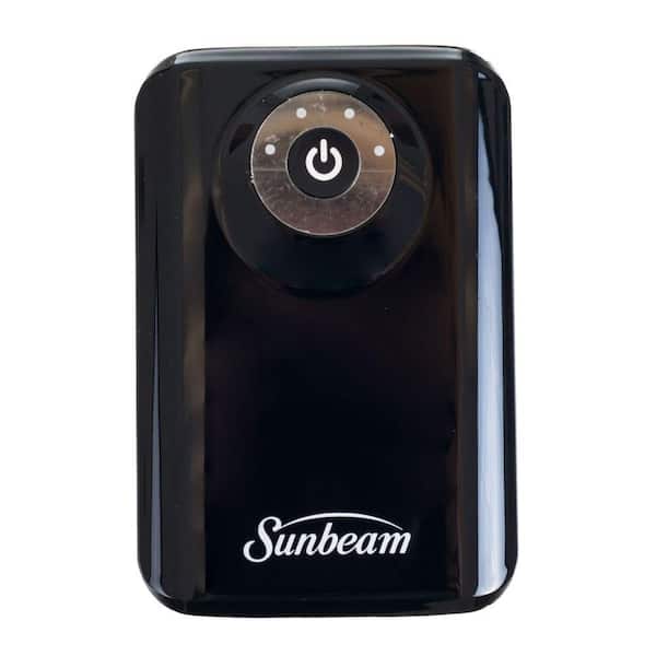 Sunbeam 7800 mAh Power Bank with Charger and LED Flashlight - Black