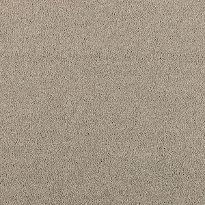 Tailored Trends II Sophisticated Gray 15 ft. 47 oz. Polyester Textured Installed Carpet