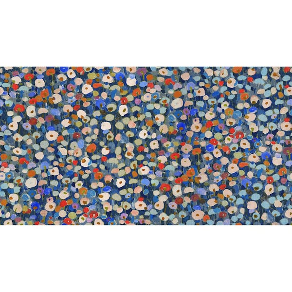 Prato Blue Petite Floral Wallpaper