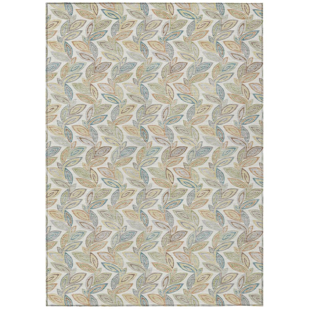 Chantille Machine Washable Indoor/Outdoor Abstract ACN2557 Ivory 5 ft. x 7 ft. 6 in. Area Rug price history on PriceWatchPro