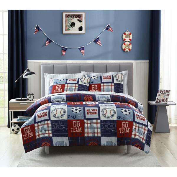 baseball comforter set twin