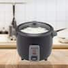 Brentwood Appliances 5-Cup Silver Rice Cooker TS-10 - The Home Depot