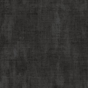 Into The Wild Black Textured Plain Weave Paper Non-Pasted Non-Woven Wallpaper Roll