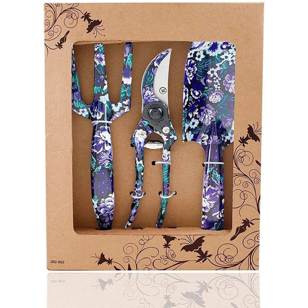 Fiskars 3pc Softgrip Titanium Scissors Set Purple