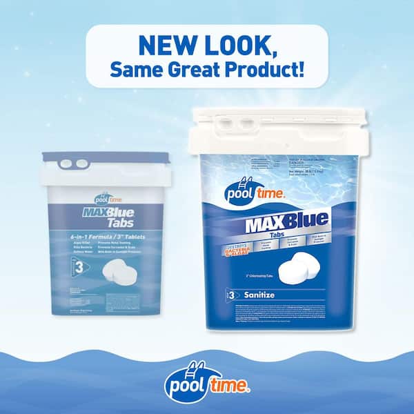 MAXBlue 35 lbs. 3 in. Pool Chlorinating Tablets