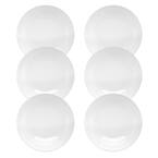 Coup 8.46 in. 28 fl. oz. White Porcelain Soup Bowls (Set of 6)