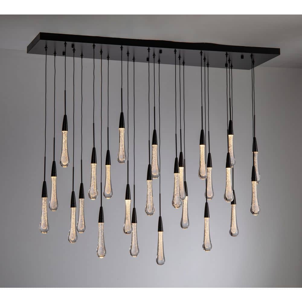 Modern Chandelier 50 in.25-Lights Gold Chandelier for Dining Room, Living Room, Foyer, Bedroom price history on PriceWatchPro
