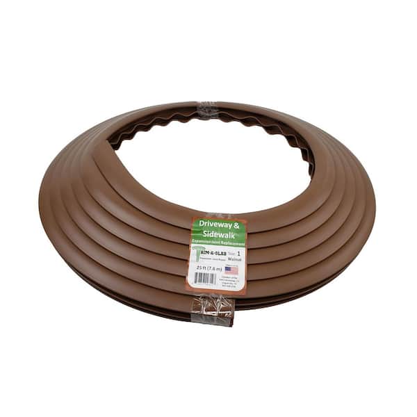 Trim-A-Slab 1 in. x 25 ft. Concrete Expansion Joint Replacement in Walnut