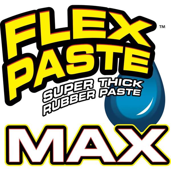 FLEX SEAL FAMILY OF PRODUCTS Flex Paste MAX 12 lb. Black All Purpose Strong  Flexible Watertight Multipurpose Sealant (2-Pack) PFSMAXBLK01-CS - The Home  Depot