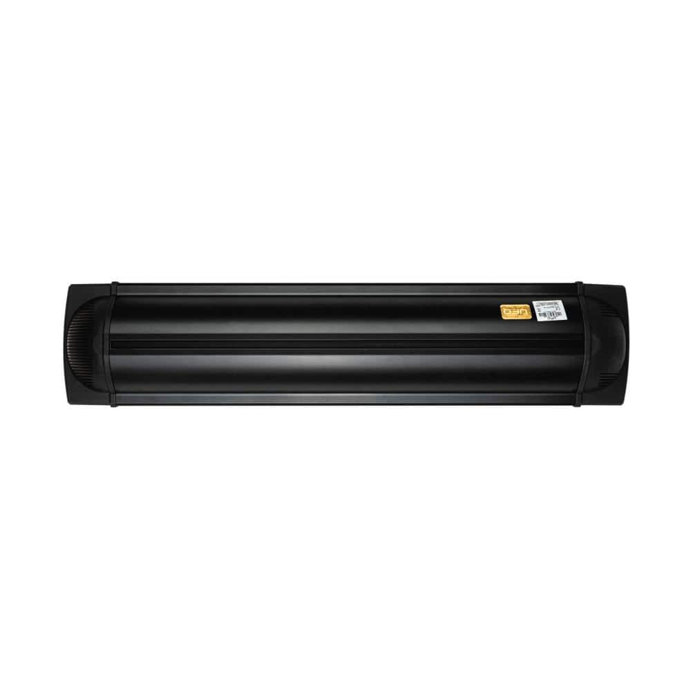 Black 34-Inch Electric Infrared Ceramic Patio Heater